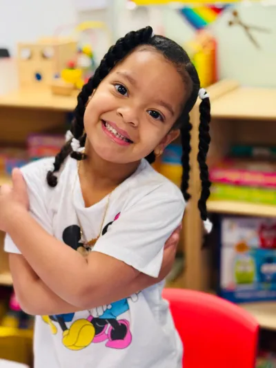 Child at Little Heaven Daycare